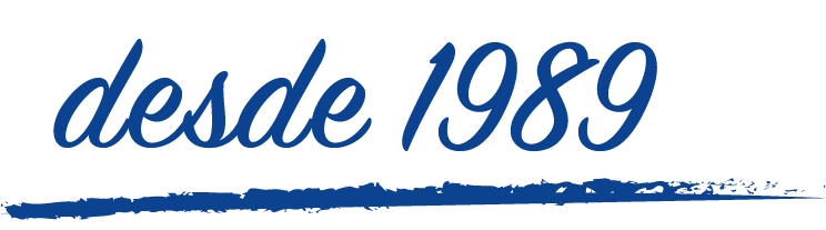 desde 1989 azul